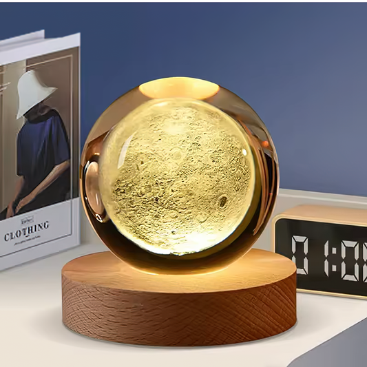 Moon Cosmic Crystal Sphere Lamps